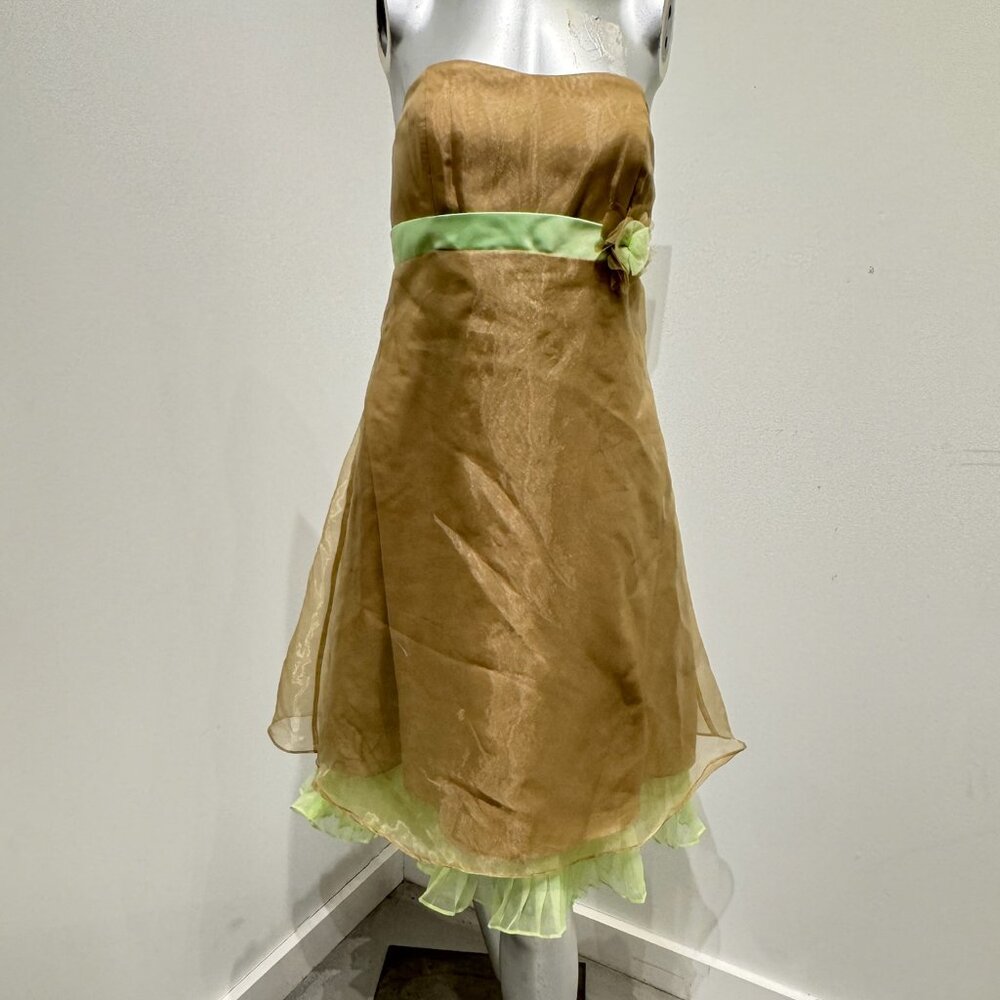 Jordan Fashiond Beige Midi Dress